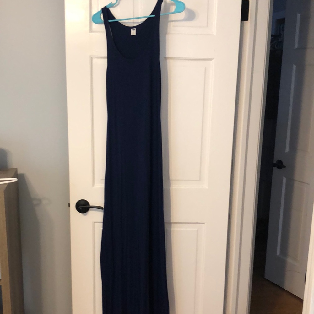 Navy Blue Maxi dress XS
